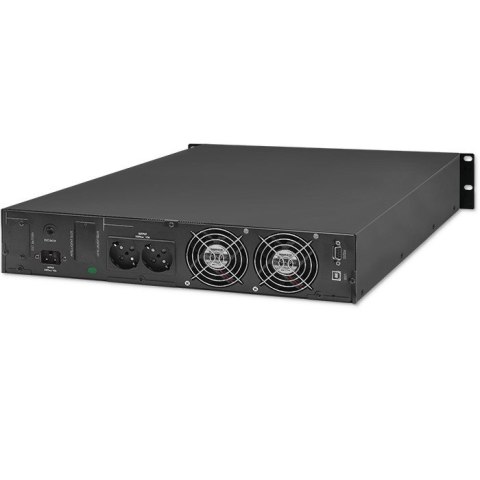 Zasilacz awaryjny UPS RACK Qoltec Pure Sine LCD 3000VA 2400W