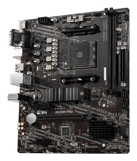 MSI A520M PRO Socket AM4 micro ATX