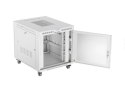 SZAFA INSTALACYJNA RACK STOJĄCA 19" 15U 800X1000 SZARA DRZWI PERFOROWANE LCD LANBERG (FLAT PACK)