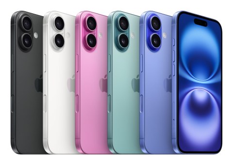 Smartfon Apple iPhone 16 Plus 256GB MXY13SX/A 17cm (6.7") Dual SIM iOS 18 5G USB Type-C Różowy