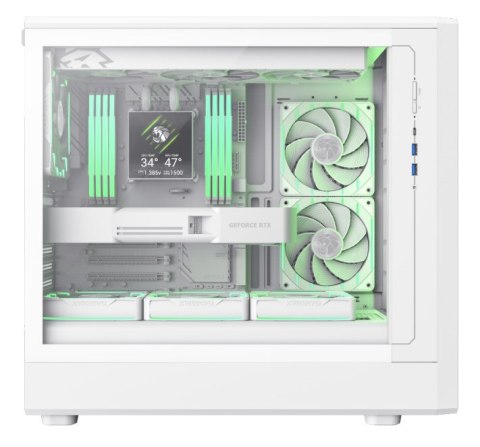 GameMax CLAW 460 WH Midi Tower Biały