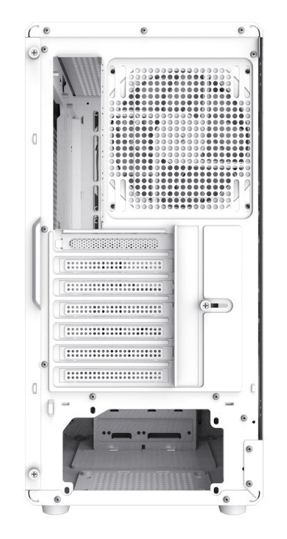 GameMax CLAW 460 WH Midi Tower Biały