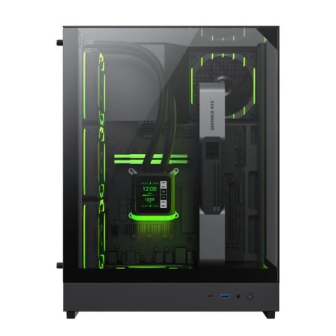 GameMax T20 BK Midi Tower Czarny