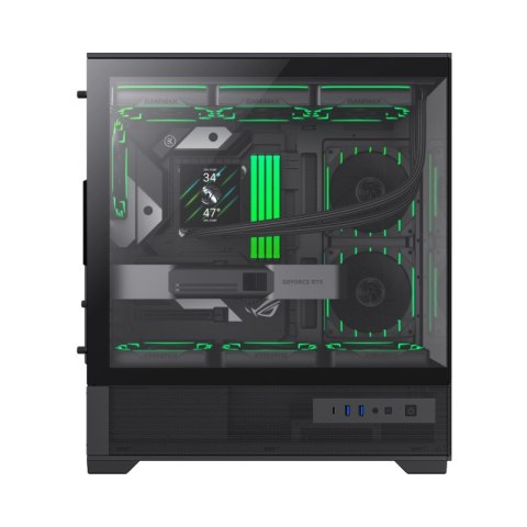 GameMax VISTA 2 AB Midi Tower Czarny