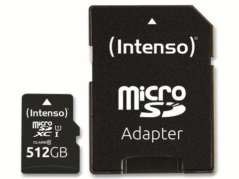 Intenso microSD 512GB UHS-I Perf CL10| Performance Klasa 10