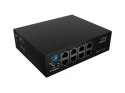 LANBERG SWITCH LIGHT INDUSTRIAL POE 4XBT 4XAT 2XSFP DIN NIEZARZĄDZALNY GIGABIT ETHERNET