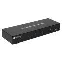 Techly IDATA DP-KVM2 przełącznik KVM Czarny