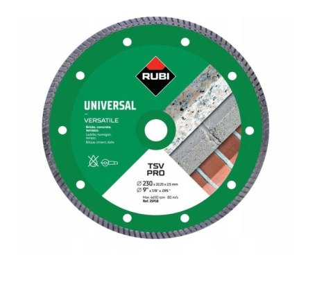 RUBI TARCZA DIAMENTOWA TSV 230 PRO