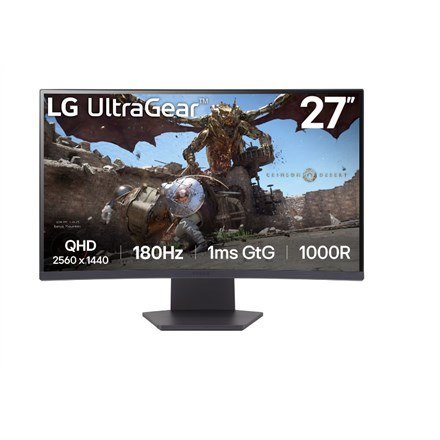 MONITOR LG LED 27" 27GS60QC-B 180Hz