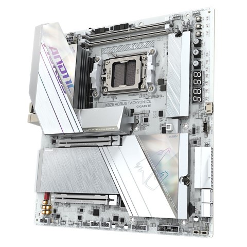 GIGABYTE X870 AORUS TACHYON ICE AMD X870 Gniazdo AM5 Rozszerzone ATX