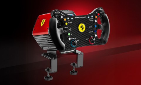 Thrustmaster T818 Ferrari 488 GT3 Simulator Czarny, Czerwony USB Kierownica + pedały Analogowa/Cyfrowa PC