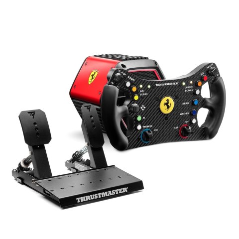 Thrustmaster T818 Ferrari 488 GT3 Simulator Czarny, Czerwony USB Kierownica + pedały Analogowa/Cyfrowa PC
