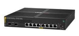 HPE Aruba Networking CX 6000 8p 10M/100M/1G Class4 PoE 2p SFP 1G 67W Switch Zarządzany L2 Gigabit Ethernet (10/100/1000) Obsługa