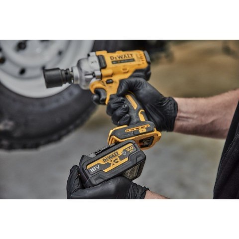 Klucz udar.18V 4 biegi+TSTAK DCF891NT DEWALT
