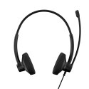 Słuchawki nauszne przewodowe EPOS IMPACT 100 MS Stereo USB-C + USB-A