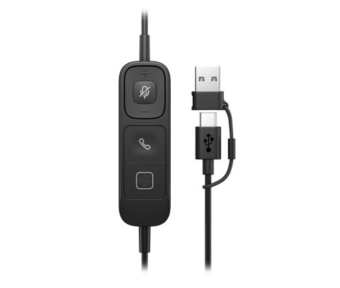 Słuchawki przewodowe HP Poly Mission 415 Monaural USB Wired Headset