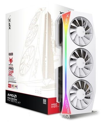 Karta graf. XFX Mercury RX 9070XT OC White G RGB 16