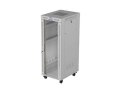 LANBERG SZAFA INSTALACYJNA RACK STOJĄCA 19" 32U 600X800 SZARA DRZWI PRZESZKLONE LCD (FLAT PACK) V2