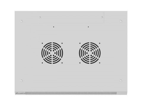 LANBERG SZAFA INSTALACYJNA RACK WISZĄCA 19" 4U 600X450 SZARA DRZWI METALOWE (FLAT PACK)