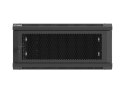 LANBERG SZAFA INSTALACYJNA RACK WISZĄCA 19" 4U 600X600 CZARNA DRZWI PERFOROWANE (FLAT PACK)