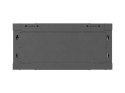 LANBERG SZAFA INSTALACYJNA RACK WISZĄCA 19" 4U 600X600 CZARNA DRZWI PERFOROWANE (FLAT PACK)