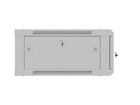 LANBERG SZAFA INSTALACYJNA RACK WISZĄCA 19" 4U 600X600 SZARA DRZWI METALOWE (FLAT PACK)