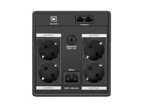 UPS ARMAC HOME LINE-INT 4X SCHUKO H/1500F/LED