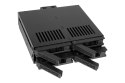 Stacja dokująca Icy Dock MB324SP-B, 0 TB, Serial ATA, Serial ATA II, Serial ATA III, Serial Attached SCSI (SAS), 440 g, Komputer