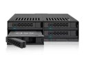 Stacja dokująca Icy Dock MB324SP-B, 0 TB, Serial ATA, Serial ATA II, Serial ATA III, Serial Attached SCSI (SAS), 440 g, Komputer
