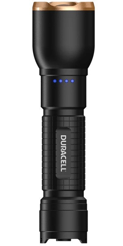 Duracell DF2500R Latarka Czarny