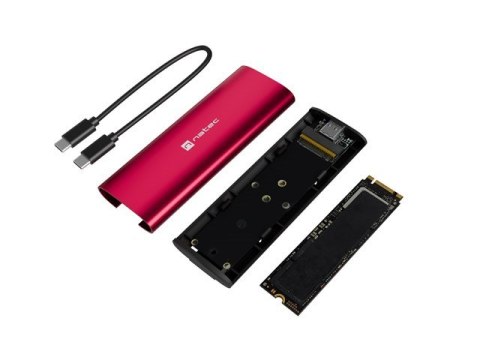 NATEC OBUDOWA SSD RHINO M.2 NVME LITE USB-C 3.2