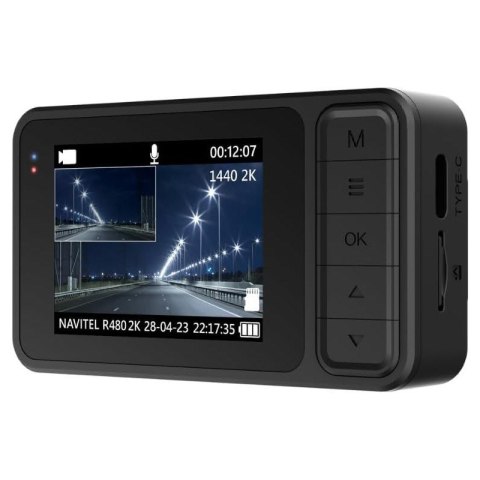 Navitel R480 2K dashcam with 2K video quality