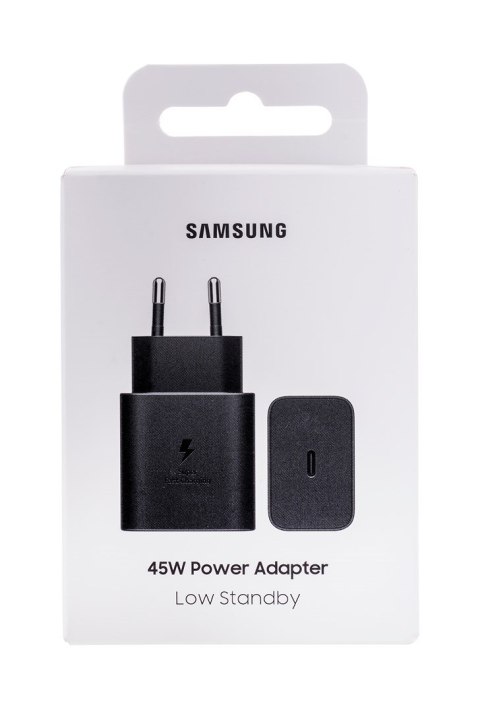 Samsung Common 45W Power Adapter (TA only, W/O Cable), Black