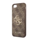 Guess GUHCI84GMGBR iPhone 7/8/SE 2020/2022 brązowy/brown hardcase 4G Big Metal Logo