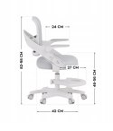 Fotel obrotowy Junior 4.3 Grey