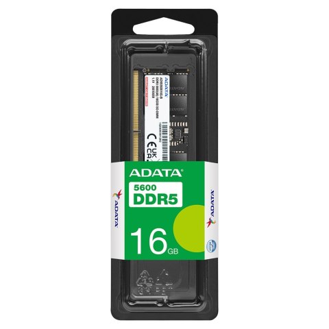 ADATA SODIMM DDR5 16 GB 5600 MHz CL46 AD5S560016G-S