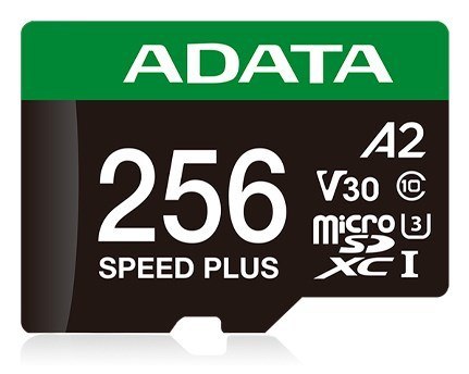 ADATA Speed Plus MicroSDXC 256 GB Class 3 UHS-I/U3 A2 V30