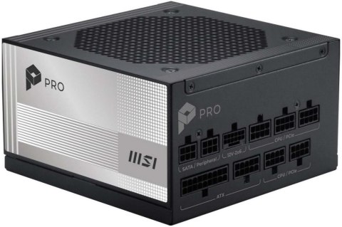 Zasilacz PC MSI 850W PRO-A850PL-PCIE5