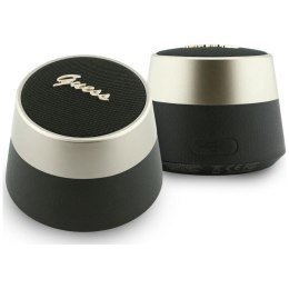 Głośnik Bluetooth Guess 5W Script Metal Logo czarny