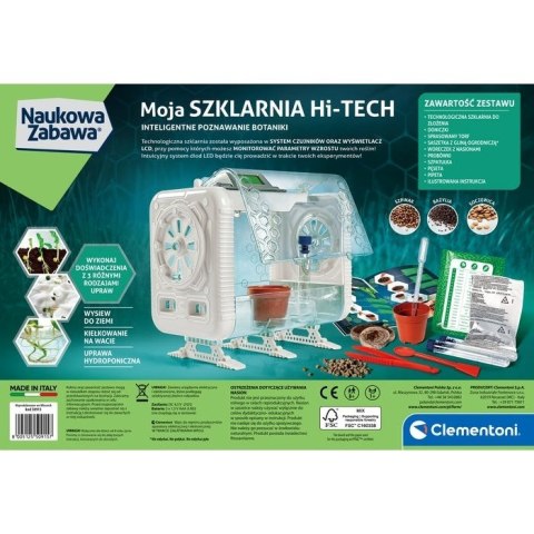 Zestaw Clementoni - Szklarnia Hi-Tech