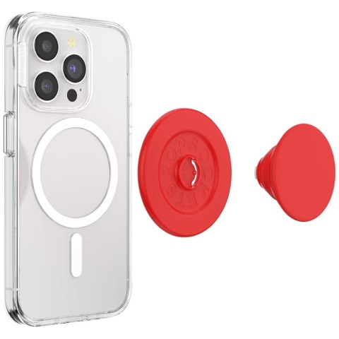 Popsocket PopOut Basic Rosso Grip MagSafe uchwyt i podstawka do telefonu czerwony