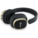 Słuchawki nauszne Guess Bluetooth ENC Rectangle Metal Script czarny