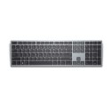 Bezprzewodowa Klawiatura Dell KB700 w kolorze Titan Gray - Technologia 2.4 GHz i Bluetooth 5.0, Układ RU, Wysokość Regulowana, K