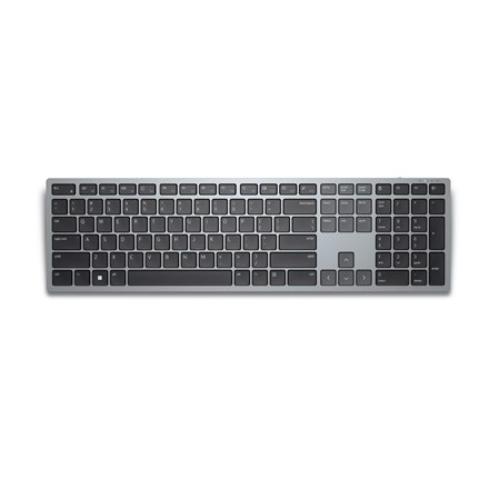 Bezprzewodowa Klawiatura Dell KB700 w kolorze Titan Gray - Technologia 2.4 GHz i Bluetooth 5.0, Układ RU, Wysokość Regulowana, K