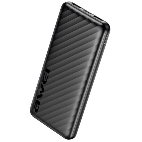PowerBank AWEI P5K Pro 10000mAh 2xUSB czarny