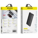 PowerBank AWEI P5K Pro 10000mAh 2xUSB czarny