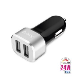 ŁADOWARKA SAMOCHODOWA 2XUSB 2.4A 24W