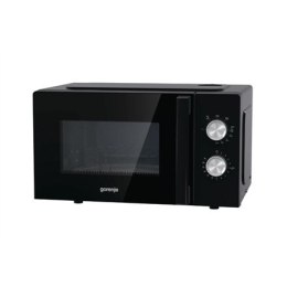 Gorenje | MO20E2BH | Kuchenka mikrofalowa | Wolnostojąca | 20 L | 800 W | Grill | Czarny