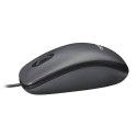 Logitech M90 Mysz przewodowa, szara, 1000DPI