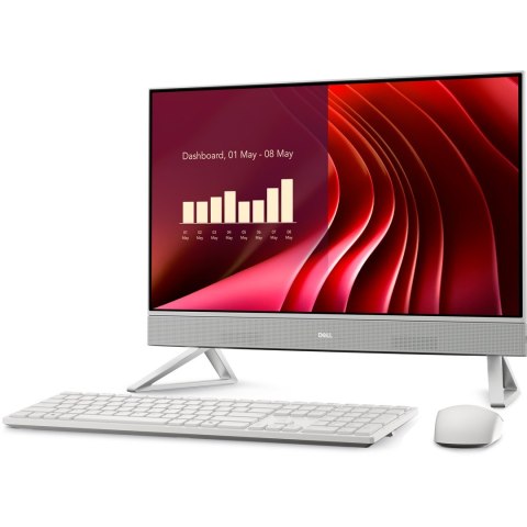 Dell 24 AiO EC24250 i5-1334U 23.8"FHD Matt 16GB DDR5 SSD512 Iris Xe Graphics Cam 5MP WLAN+BT Backlit Kb W11Pro 3Y ProSupport